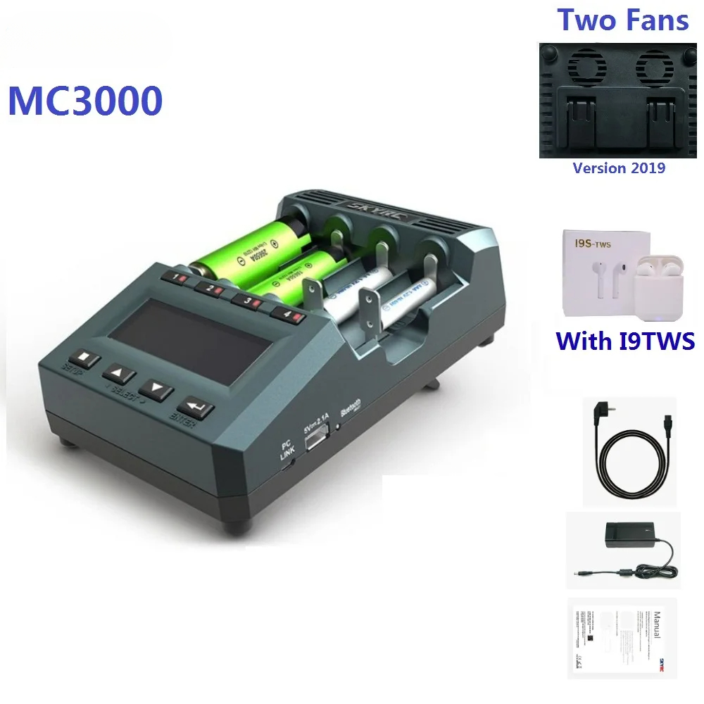 Drone Battery Smart - MC3000 Smart 4 Slots LCD Display