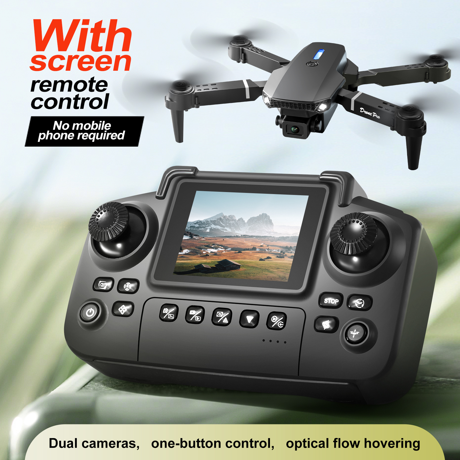Drone Battery Case - 2025 New E88 E99 Upgraded Drone