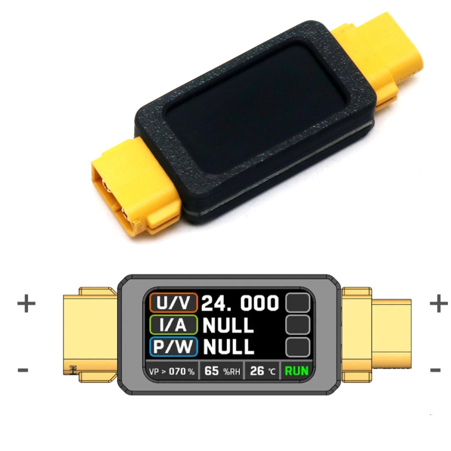 XT60 60A Bidirectional DC POWE – Drone Battery Voltage Checker recenzja i cena