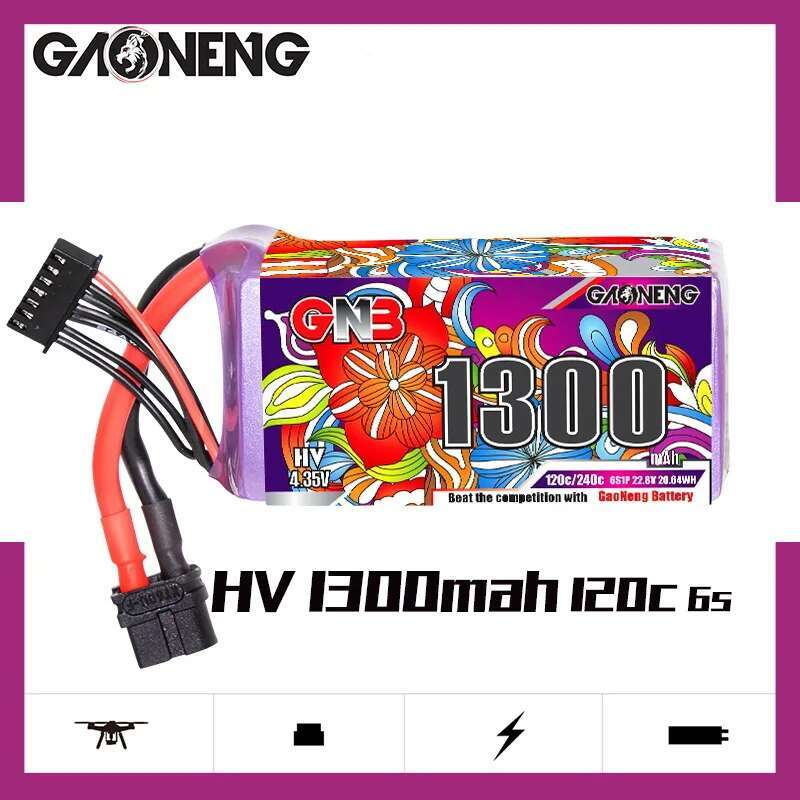 2Pcs GNB 6S Lipo Battery 22.8V – Drone Battery Plate recenzja i cena