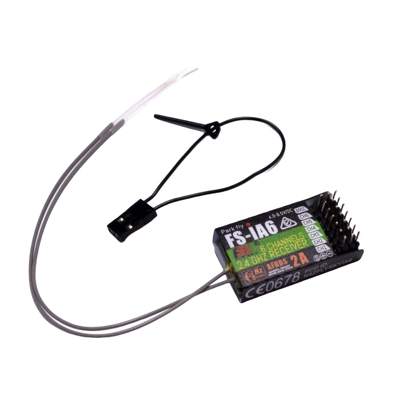 Flysky FS-IA6 Receiver 6CH Dua – Drone Battery Plate recenzja i cena