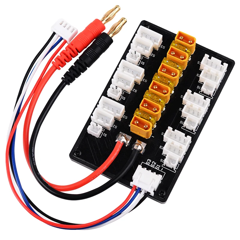 1-5Pcs 1S-3S 20A XT30 Plug Lip – Drone Battery Parallel Board recenzja i cena