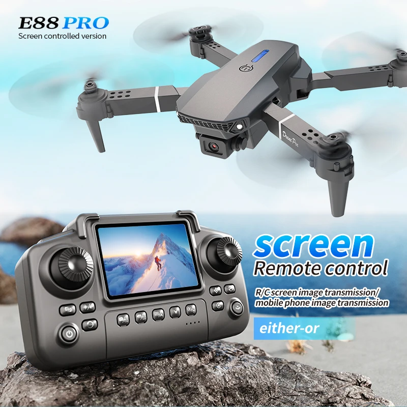 Professional E88 PRO Drone wit – Drone Battery Case recenzja i cena