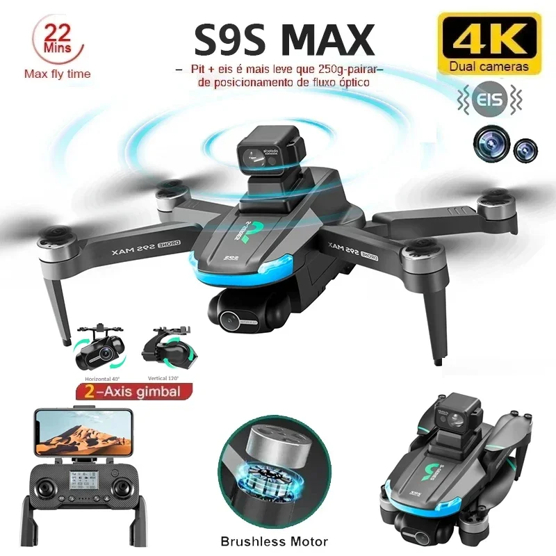 NEW S9S MAX MINI Drone 4K 2-Ax – Drone Battery Case recenzja i cena