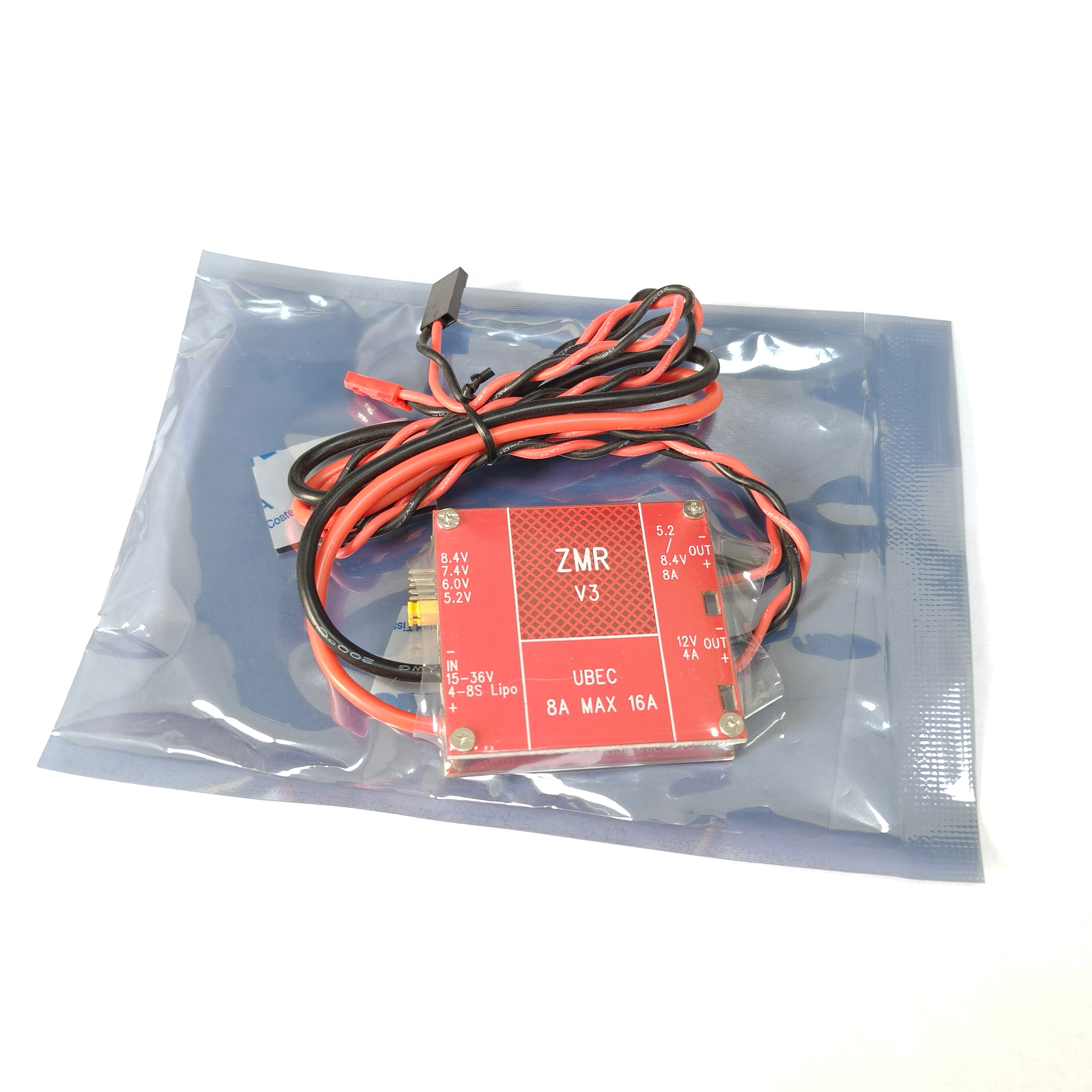 UBEC V2 V3 V4 ZMR 8A Dual BEC  – Drone Battery Connector recenzja i cena