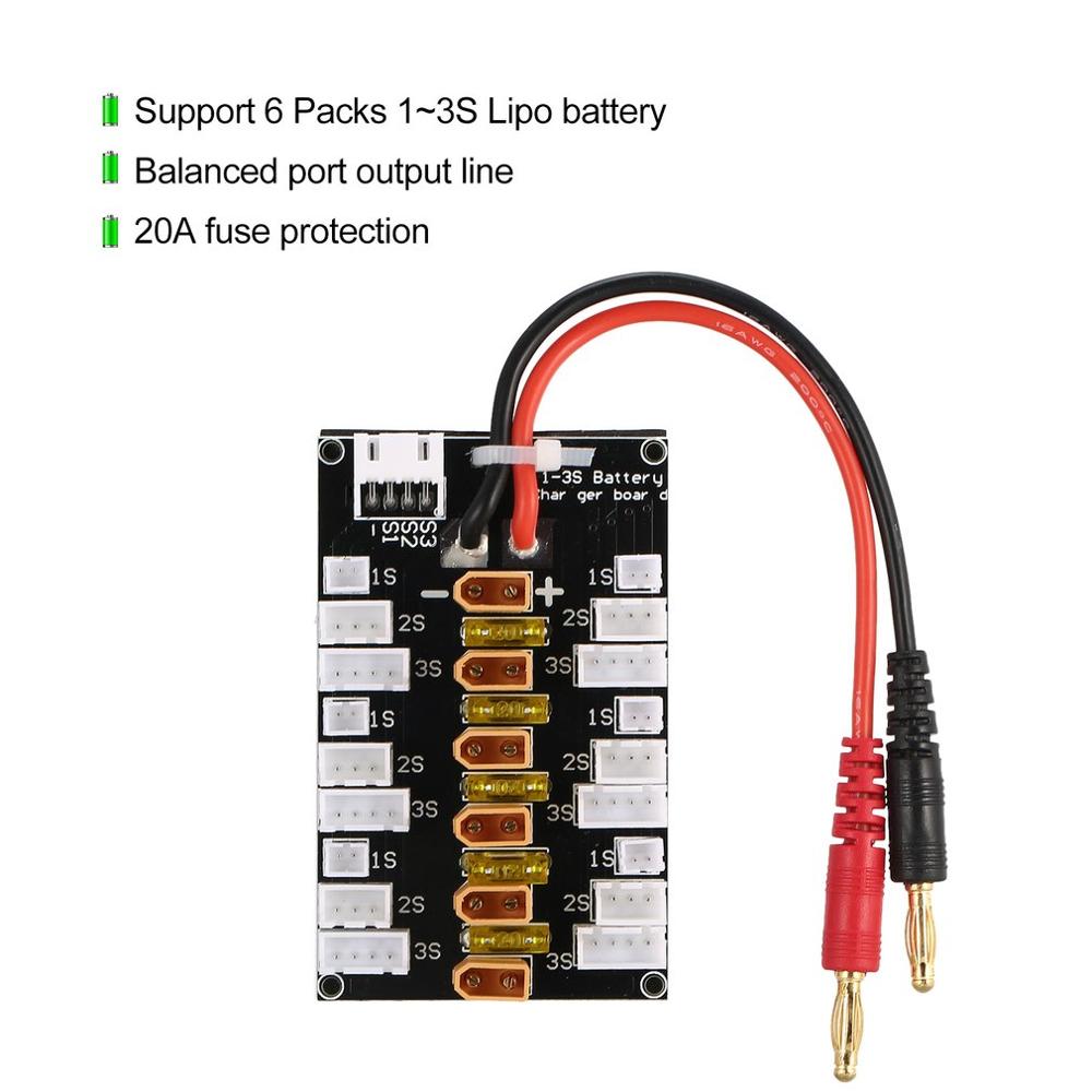 1S-3S 20A XT30 Plug Lipo Batte – Drone Battery Parallel Board recenzja i cena
