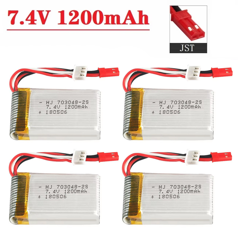 Lipo Battery 2S 7.4V 1200mAh 7 – Drone Battery Connector recenzja i cena