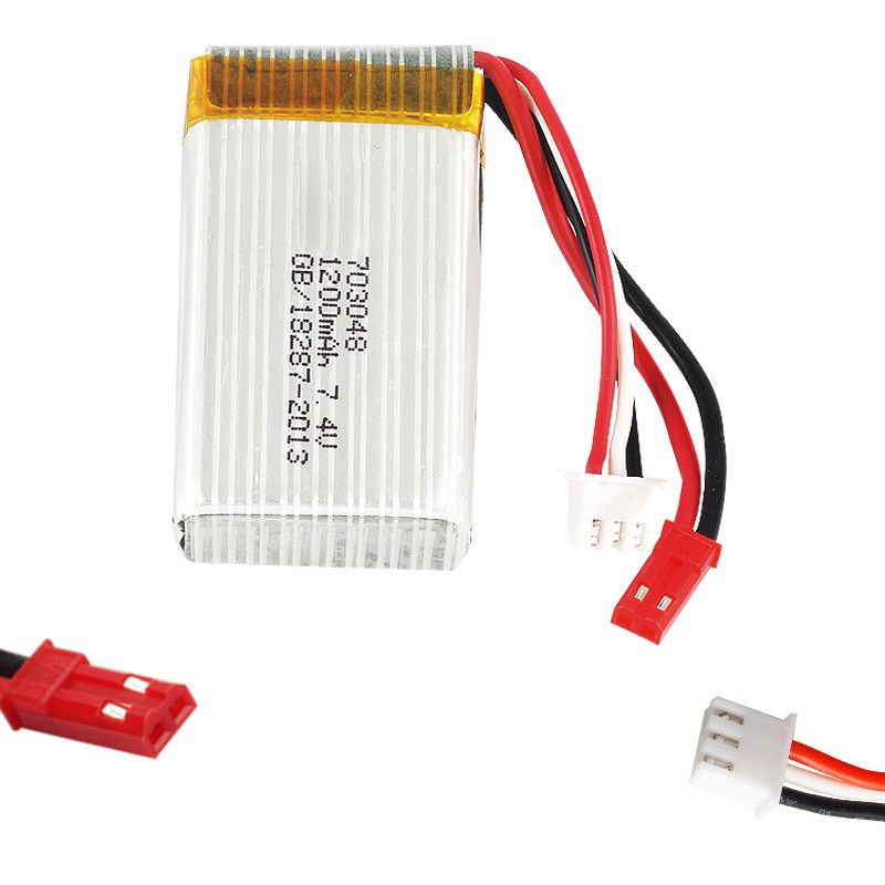Lipo Battery 2S 7.4V 1200mAh 7 – Drone Battery Connector recenzja i cena
