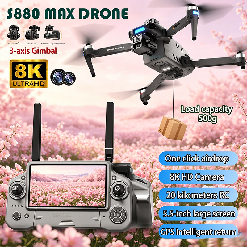 2026 New 8K Dual Camera Drone  – Drone Battery Balance Charger recenzja i cena