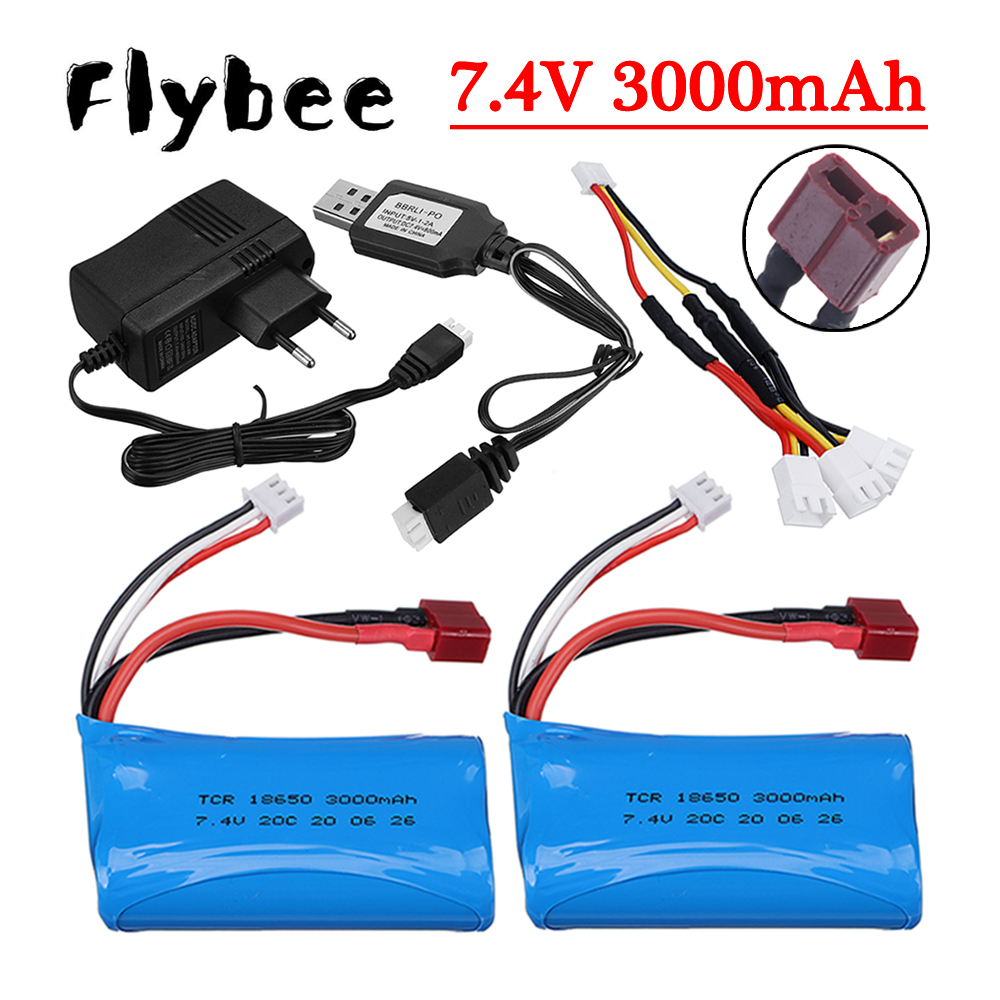 7.4V 3000mAh Li-ion Battery fo – Drone Battery Li-Ion recenzja i cena