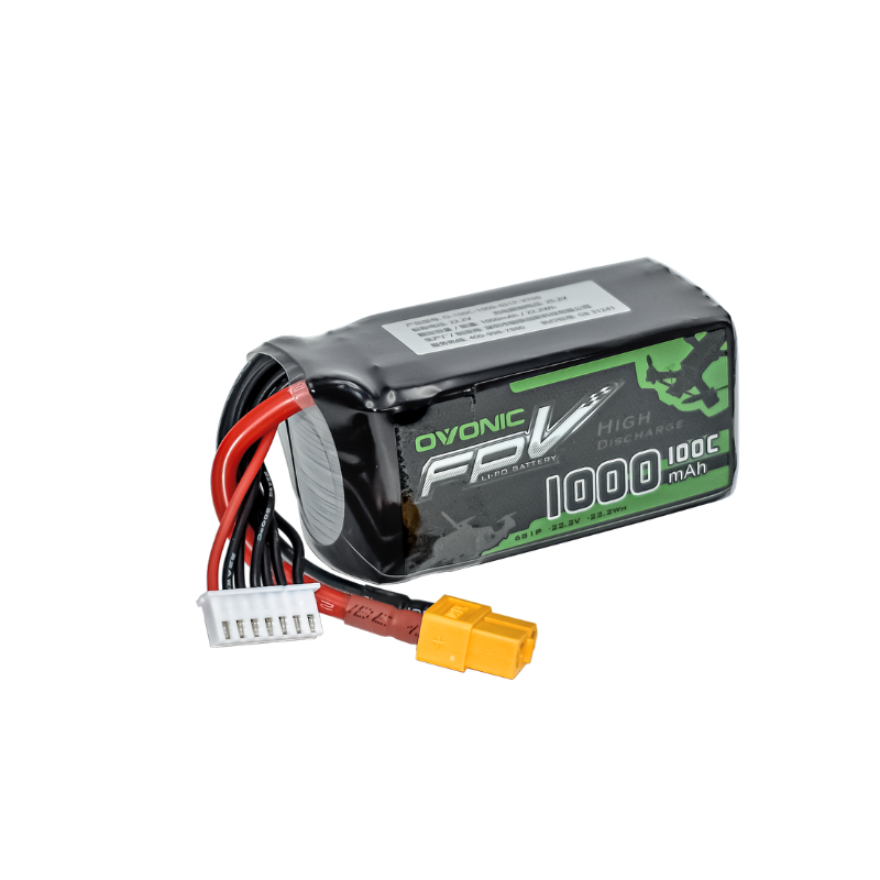 2Pcs OVONIC 1000mAh 100C 22.2V – Drone Battery 6S recenzja i cena