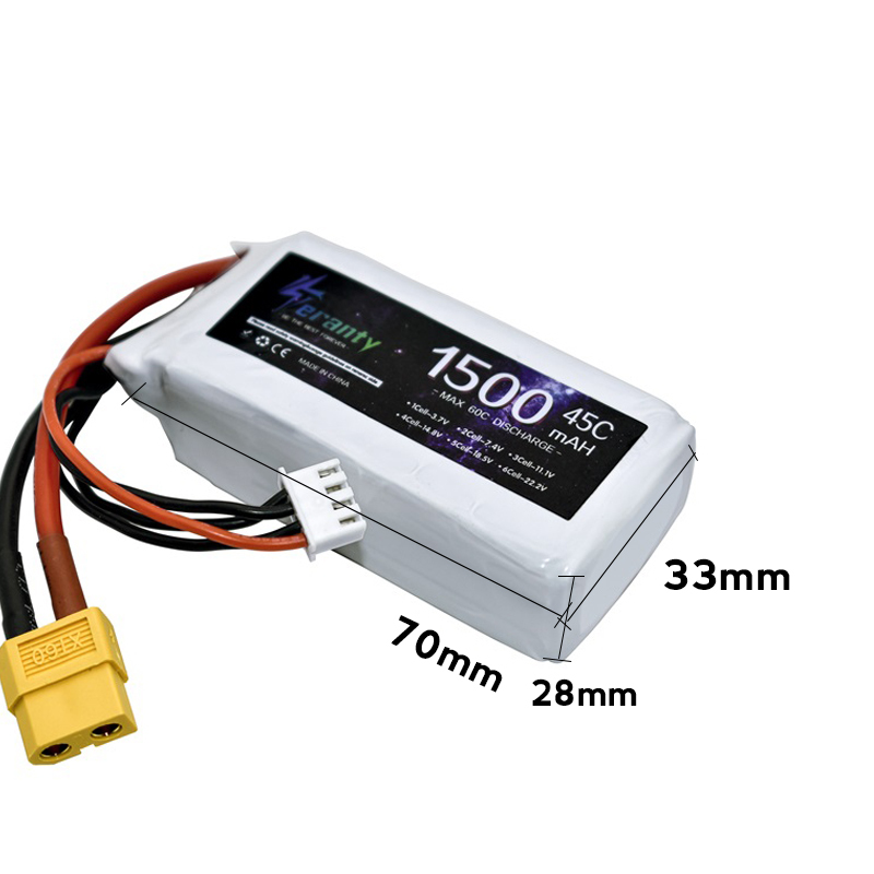 TERANTY 3s 45C 11.1V 1500mah L – Drone Battery Li-Ion recenzja i cena