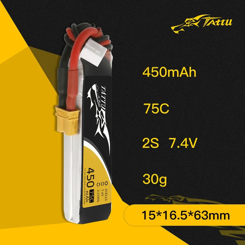 3Pcs NEW TATTU 450/500/550mAh  – Drone Battery Plate recenzja i cena