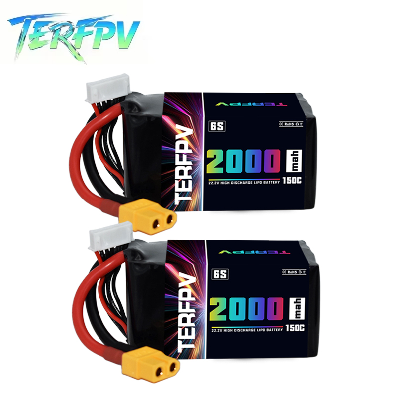 TERFPV 6S 22.2V 2000mAh 150C/3 – Drone Battery Plate recenzja i cena