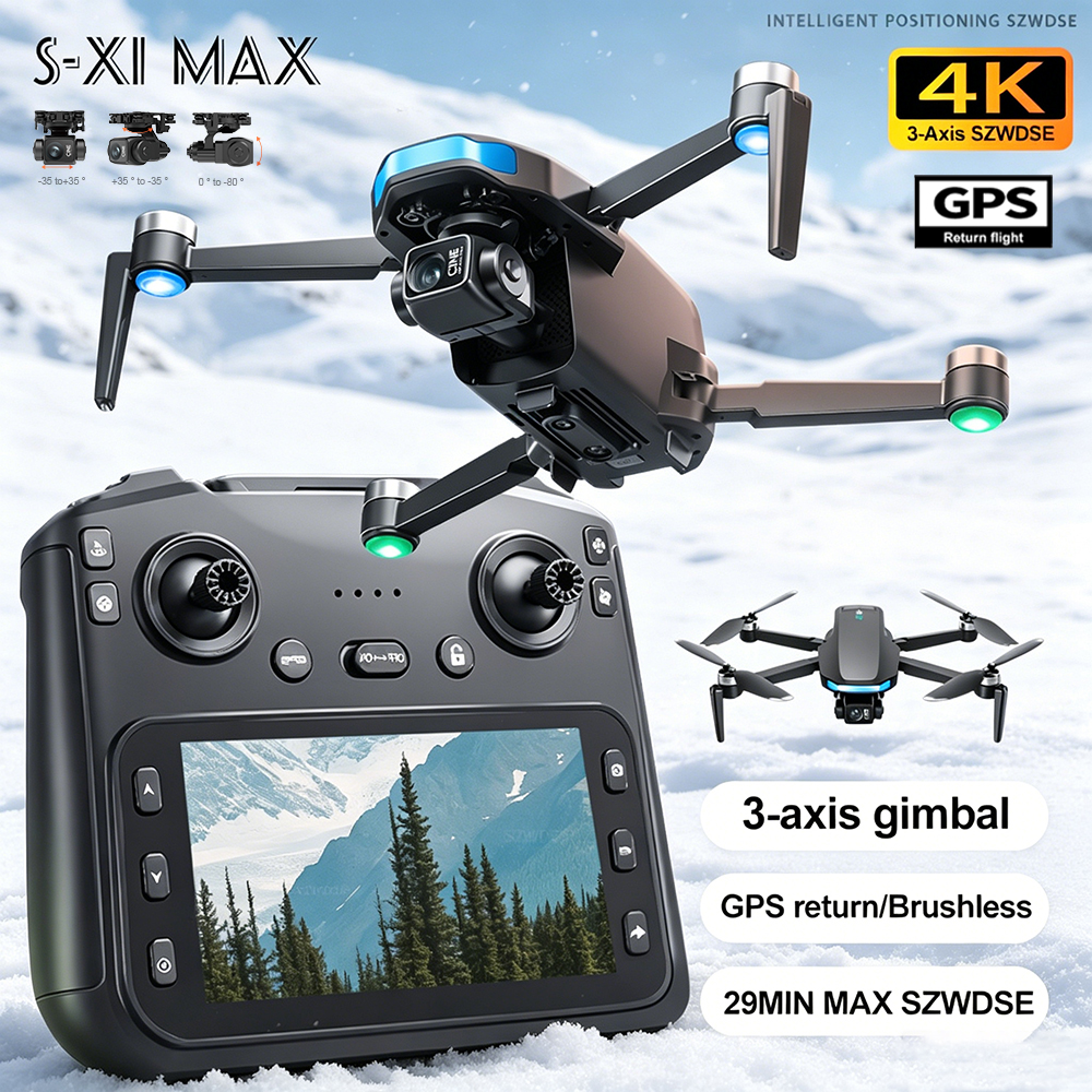 New S-X1 MAX Drone GPS 8K Prof – Drone Battery Case recenzja i cena
