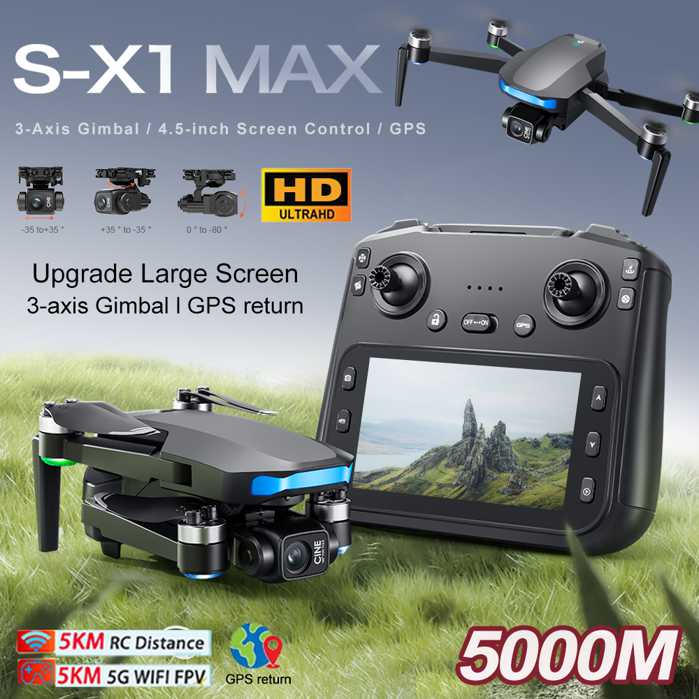 New S-X1 MAX Drone GPS 8K Prof – Drone Battery Case recenzja i cena