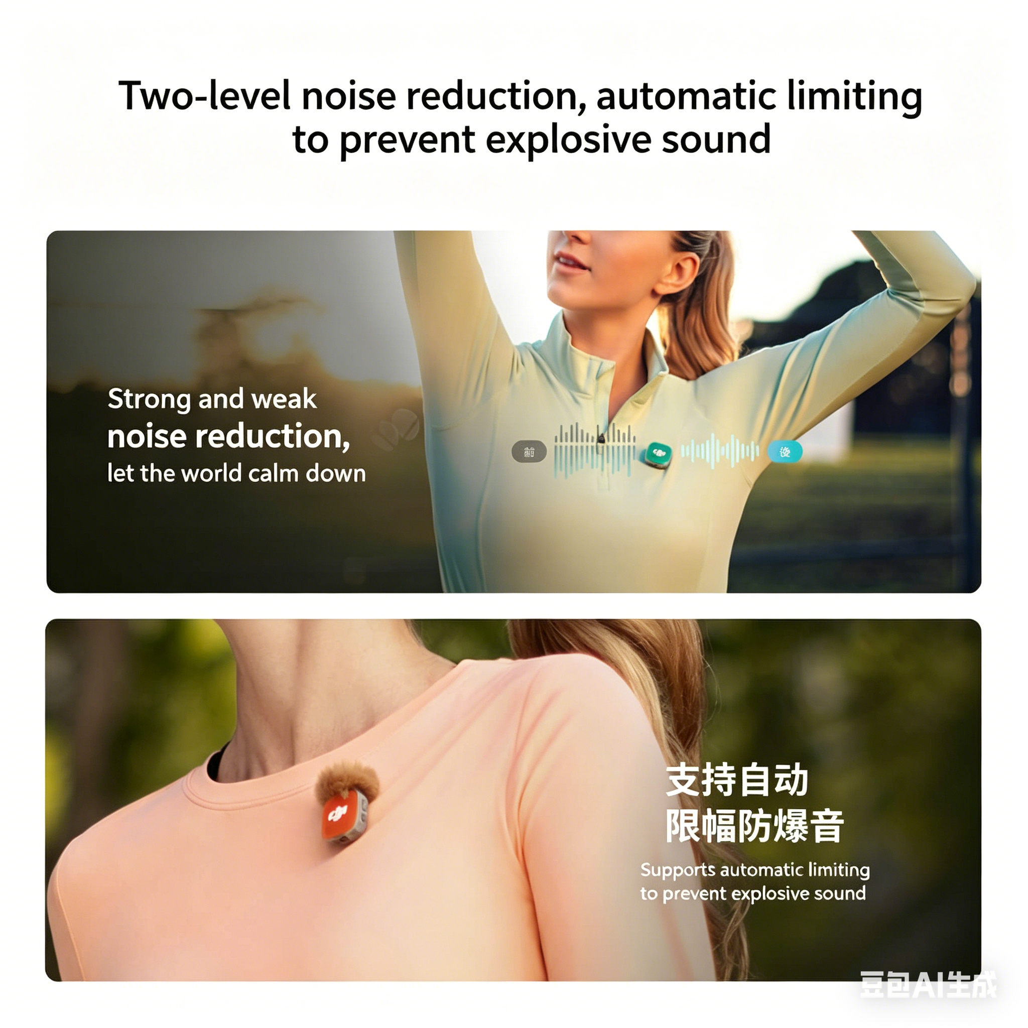 Mic Mini 2 Two Microphones One – Drone Battery Smart recenzja i cena